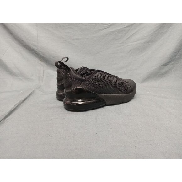 Nike Air Max 270 (PS) Sneakers Mesh Triple Black Size 1.5Y BRAND NEW NO BOX! - Picture 8 of 10